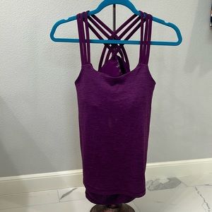 Prana Waterfall Yoga Tank With Integrated Sportsbra